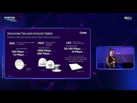 Keynote La inclusión y la transformación digitales se logran con satélites