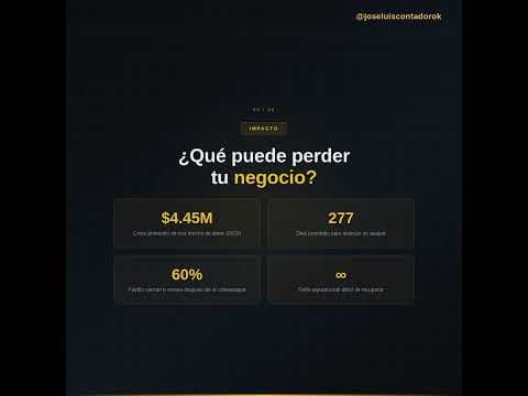 🛡️ El 60% de las PyMEs cierra tras un ciberataque.¿Tu negocio está protegido?