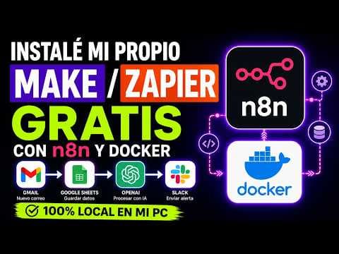 Instale mi propio Make/Zapier gratis en mi PC usando Docker.