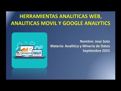 Herramientas Analiticas Web y Móvil