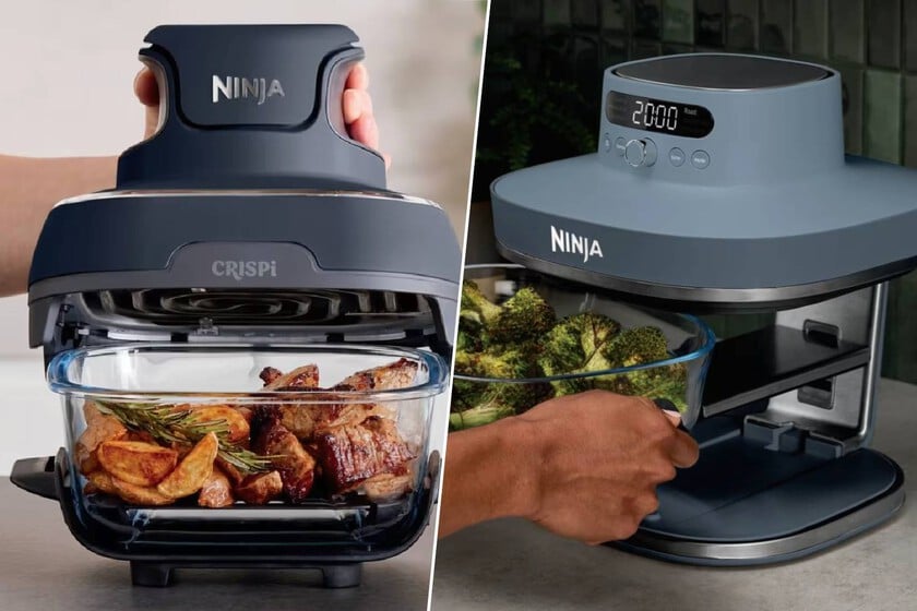 Ninja Crispi Pro vs. Ninja Crispi: el duelo por las nuevas freidoras de aire de cristal se decide en el tamaño y la potencia