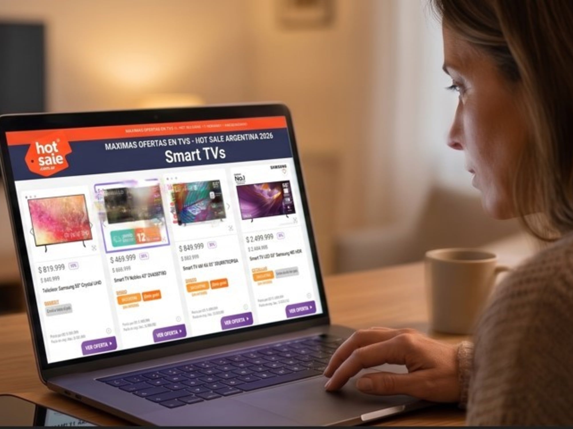 Televisores en Hot Sale: cuál conviene comprar según el uso, el ambiente y el presupuesto